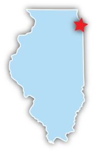 chicago_illinois_state Chicago, IL Map