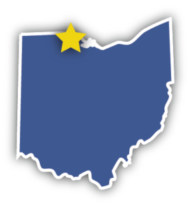 Toledo OH Map